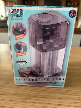 Game Parlor By Meridian Point Coin Sorting Bank.